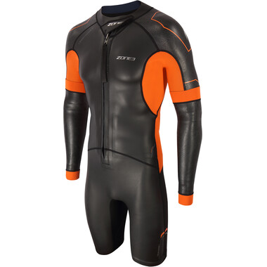 ZONE3 VERSA SWIMRUN Long-Sleeved SwimRun Shorty Wetsuit Detachable Sleeves 2023 0